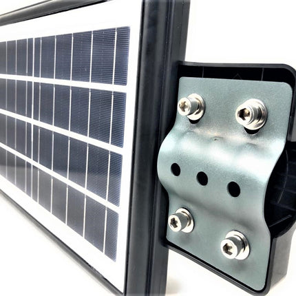 Lampione Stradale Faro A Led 90W Con Pannello Solare Telecomando E Crepuscolare