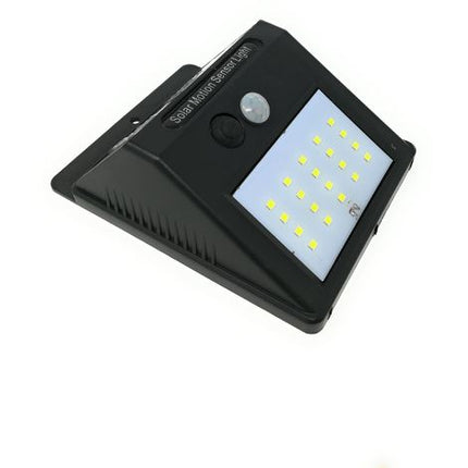 Faro LED solare da parete con sensore di movimento per giardino e ingressi