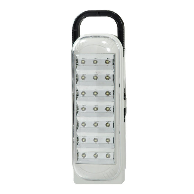 Lampada Portatile Ricaricabile 21 LED con Cavo Accensione Manuale