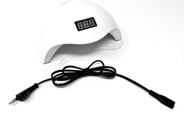 Lampada per unghie UV LED con timer e display per una asciugatura di gel e smalti