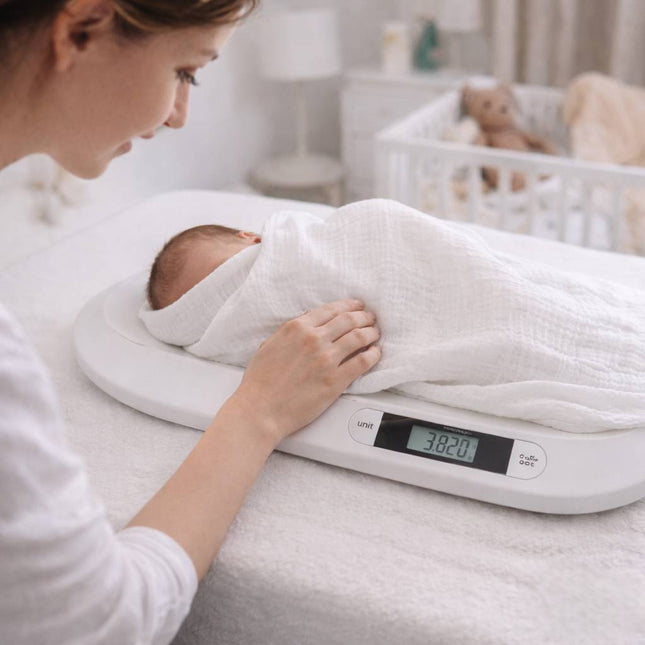 Bilancia Neonatale LCD Digitale 10g Precisa con Tara Kg/Lb Curva