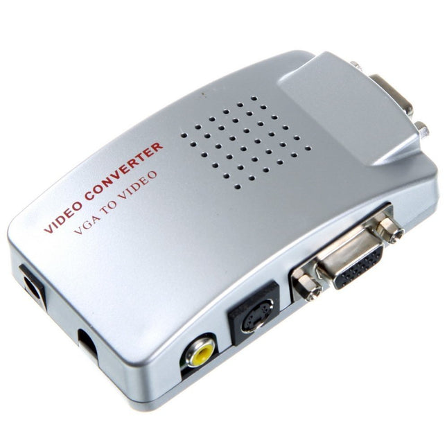 Convertitore video VGA per TV e proiettori con regolazione della luminosità