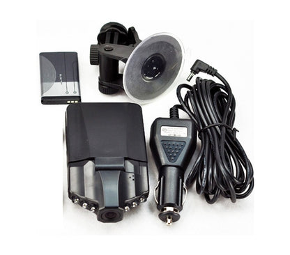 Dvr Auto Hd Telecamera Scatola Nera 2.5" lcd Visione Notturna Cctv Registratore-