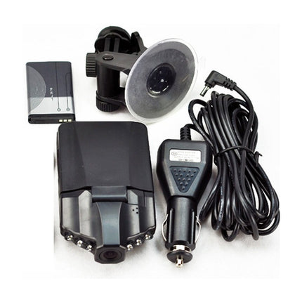 DVR Auto Dash Cam per auto con schermo LCD, LED e ventosa per la guida