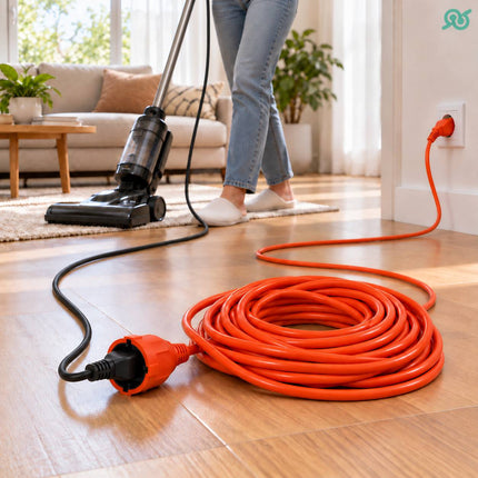 Cavo di Prolunga Schuko 15 m con Custodia per Casa e Bricolage