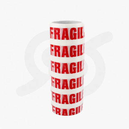 Nastro Fragile Imballaggio Rotolo Adesivo per Spedizione 1 Rotolo da 6 pezzi
