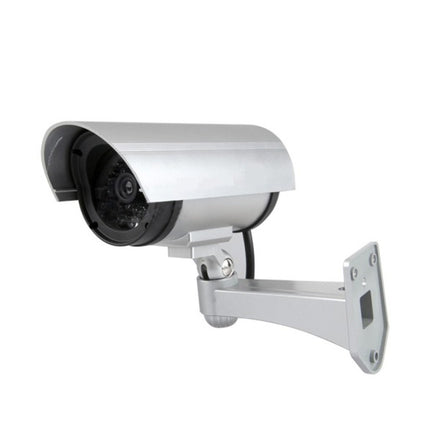 Telecamera finta con LED lampeggiante e con staffa per interno ed esterno