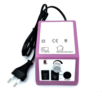 Set Professionale per Manicure e Pedicure con Centralina Compatta e Kit di Punte Intercambiabili