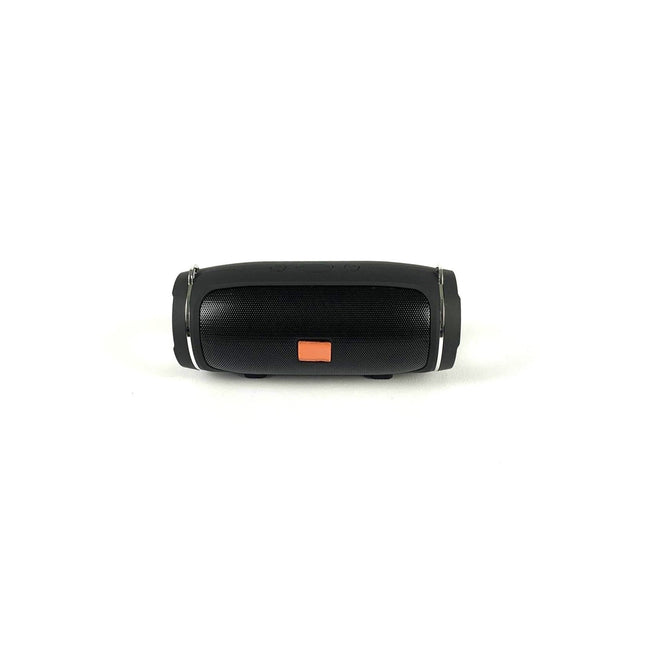 Diffusore audio wireless con tracolla e comandi integrati per musica all'aperto