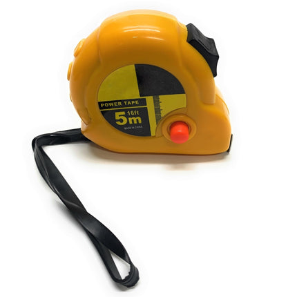 Flessometro Robusto Professionale Da 5 Metri Con Clip In Metallo Autobloccante