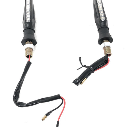 Indicatori di direzione a LED con i connettori per la moto e per gli scooter