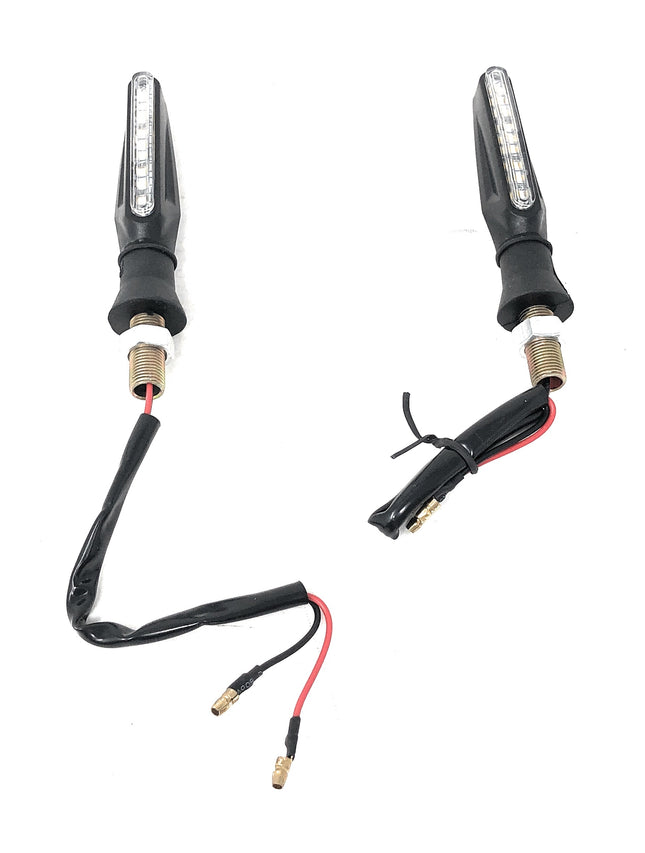 Indicatori di direzione a LED con i connettori per la moto e per gli scooter