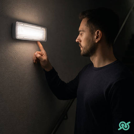Lampada di emergenza a LED per blackout con batteria ricaricabile