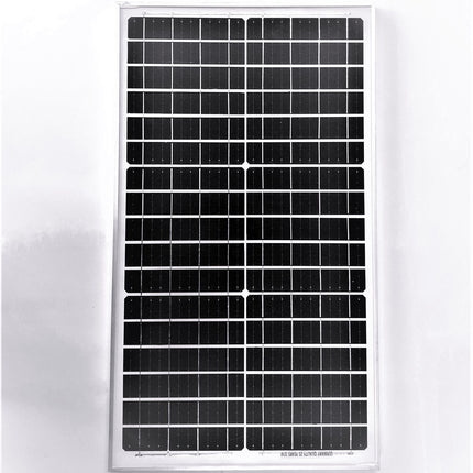 Pannello solare 30W 12V con i morsetti a pinza