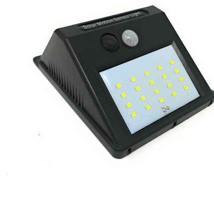 Faro Da 20 Led Con Pannello Solare E Sensore Di Movimento Faretto Crepuscolare