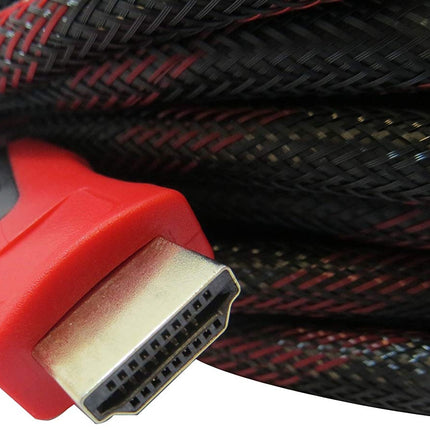 Cavo HDMI intrecciato per console da gioco e per monitor con connettori pronti
